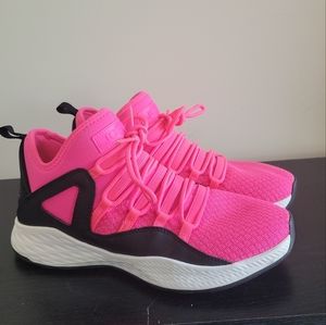 Nike Air Jordan Pink FORMULA 23 Hi Top Sneaker 7 Youth Womens Sz 8-8.5